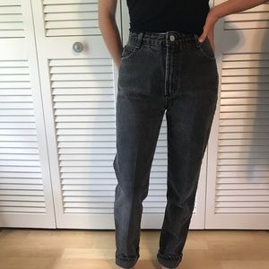 ⭕️SOLD ON DEPOP⭕️ High Waisted Black BONGO Jeans